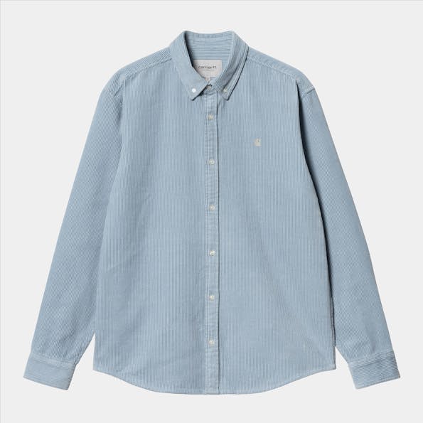 Carhartt WIP - Lichtblauw Madison Cord hemd