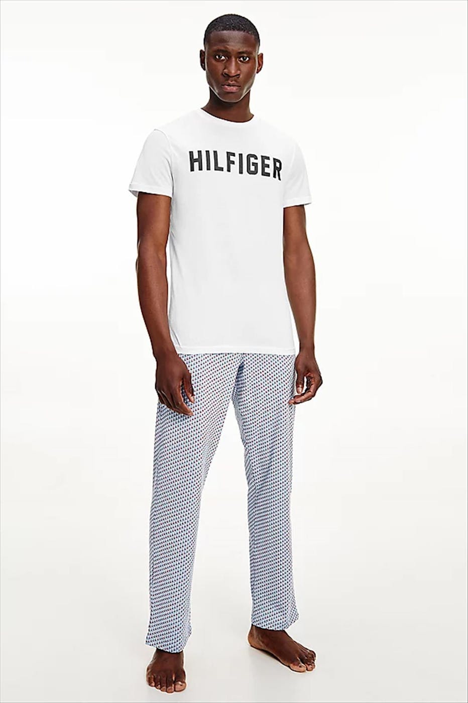 Plunderen warm Onbeleefd Tommy Hilfiger Underwear - Witte Crew Neck Hilfiger Tee T-shirt