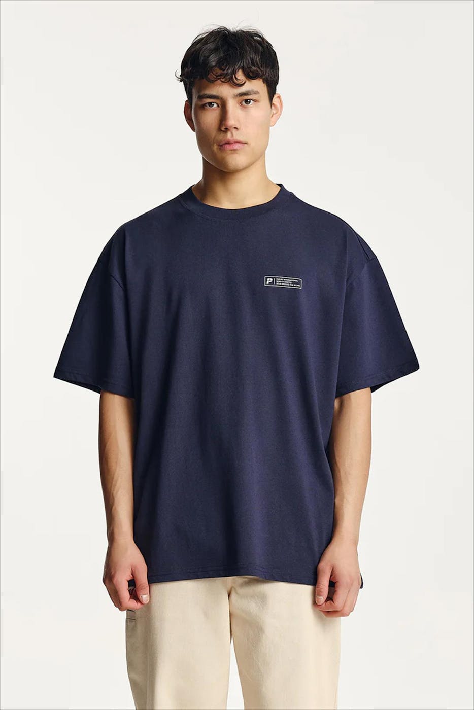 PARLEZ - Donkerblauwe Luna T-shirt