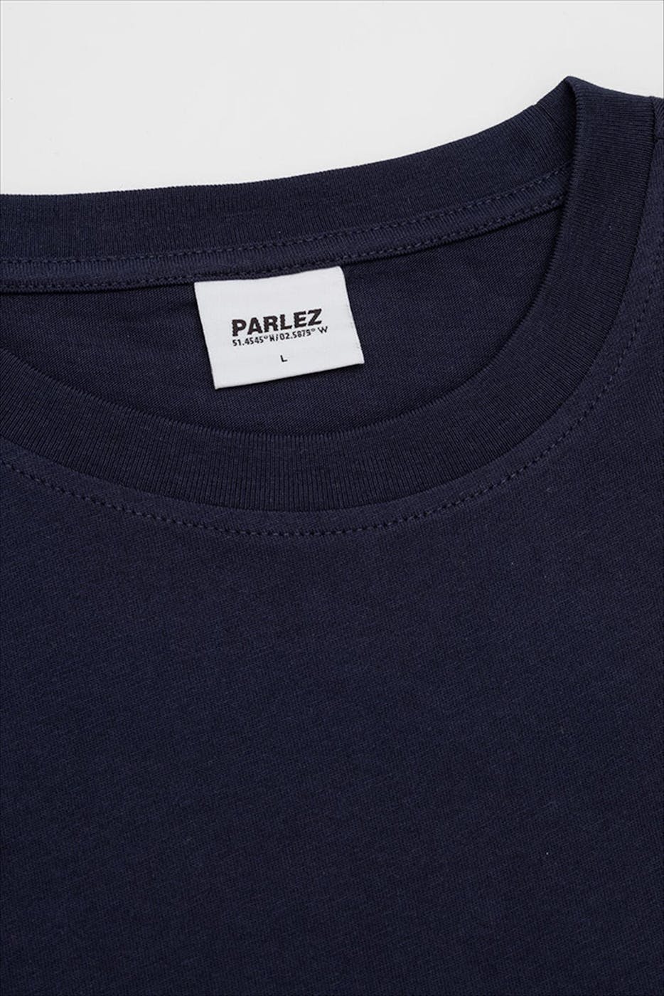 PARLEZ - Donkerblauwe Luna T-shirt