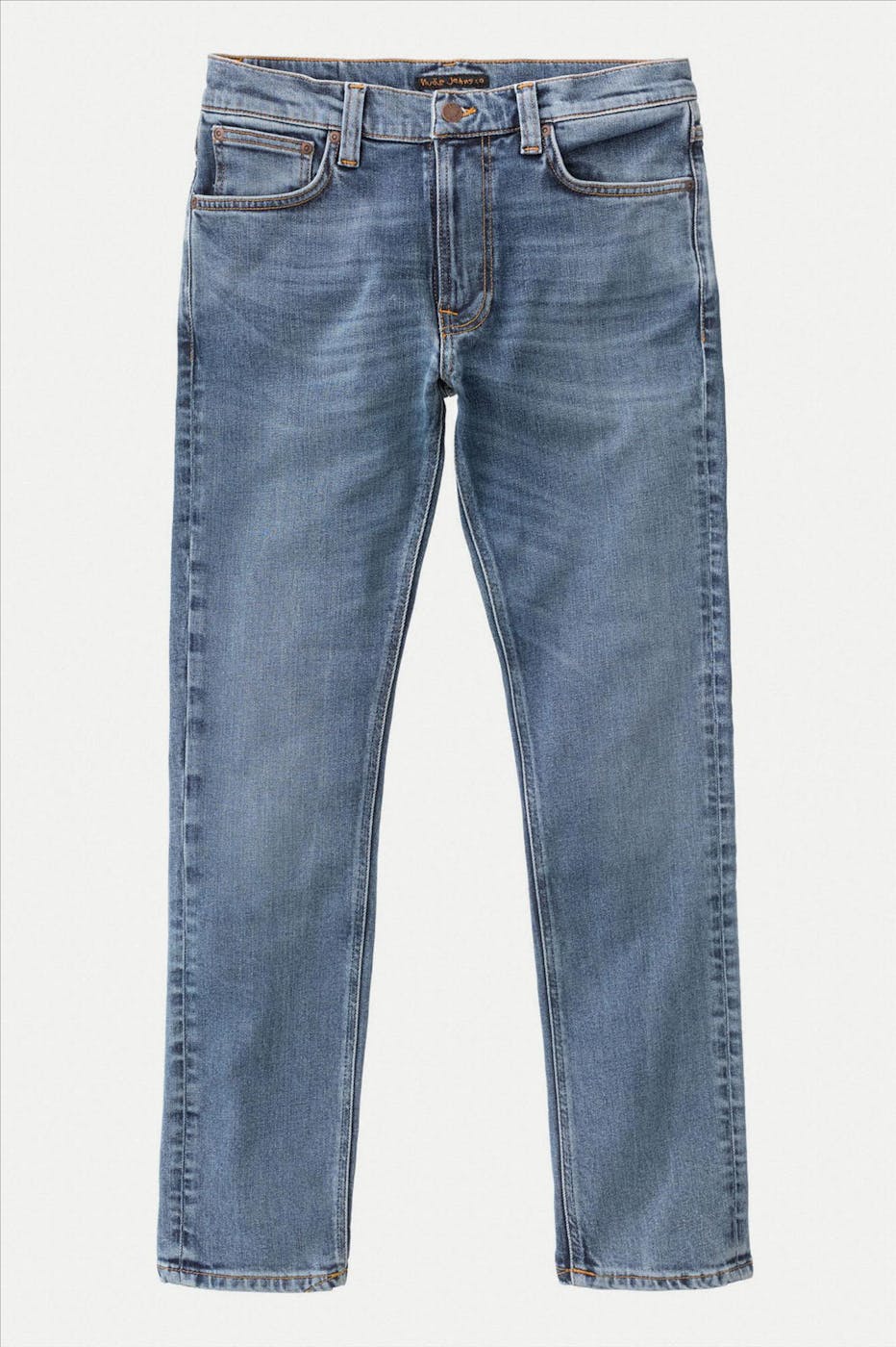 Nudie Jeans Co. - Blauwe Lean Dean slim tapered jeans