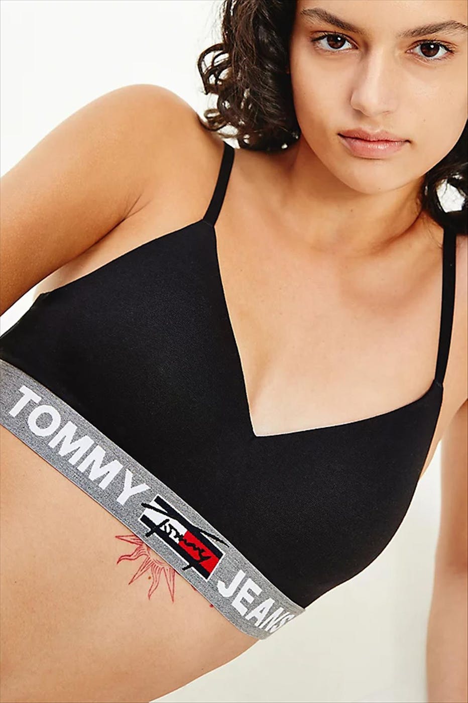 Tommy Hilfiger Underwear - Zwart-grijze Bralette Lift
