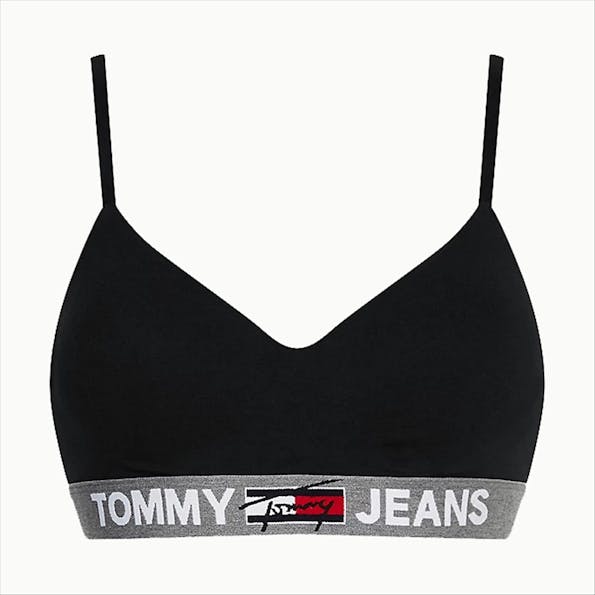 Tommy Hilfiger Underwear - Zwart-grijze Bralette Lift