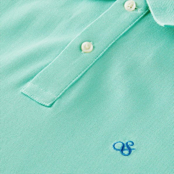 Scotch & Soda - Groene Piqué polo