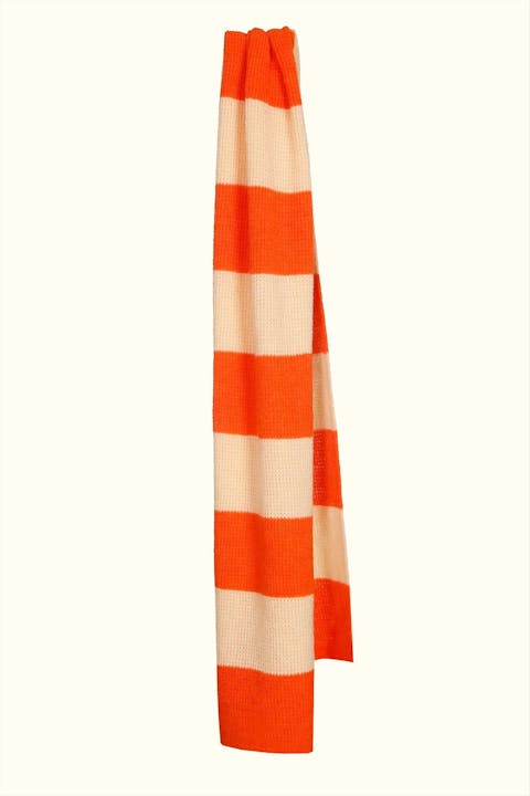 Gloria!Gloria! - Oranje-Ecru Spacy Striped sjaal