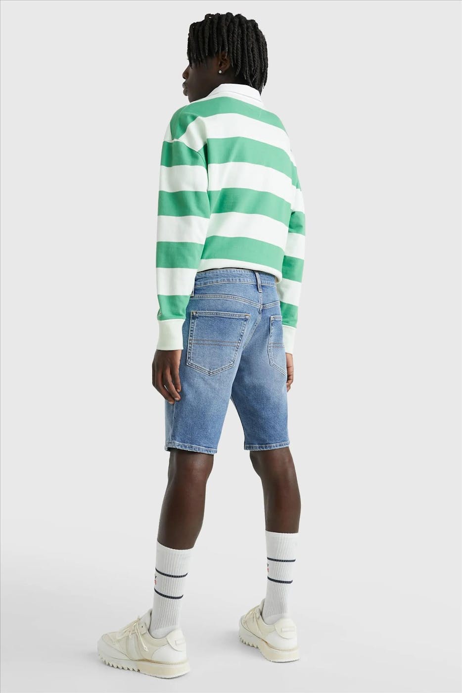 Tommy Jeans - Blauwe Scanton Slim jeansshort