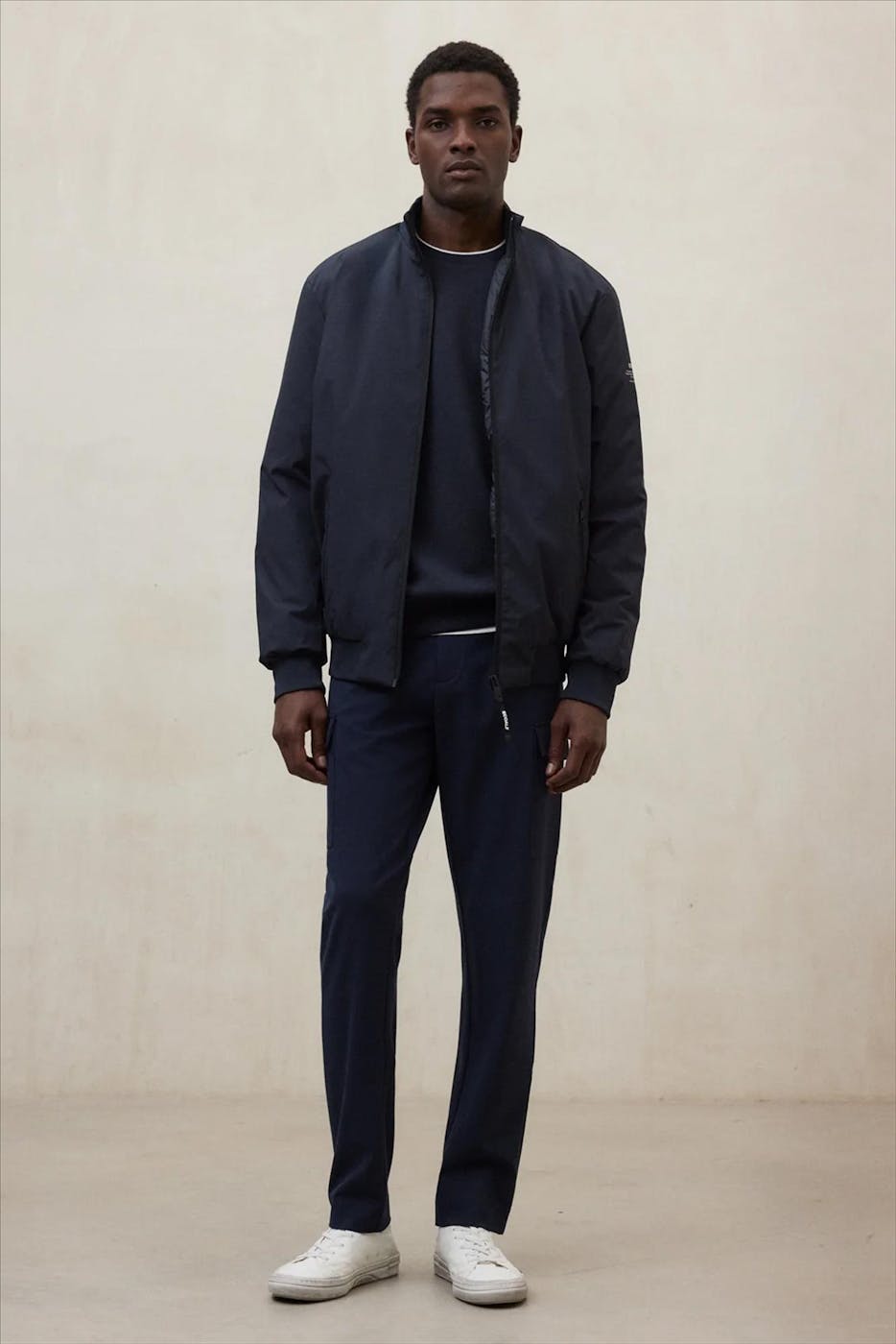ECOALF - Donkerblauwe Jaime jas