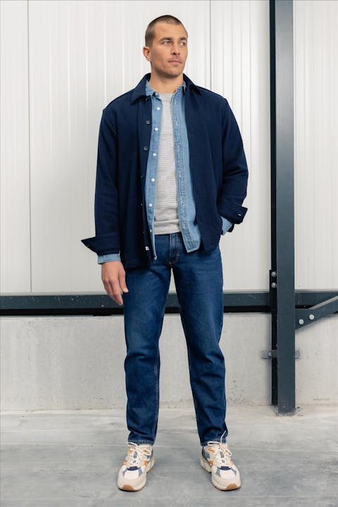 Lee - Donkerblauwe Oscar jeans