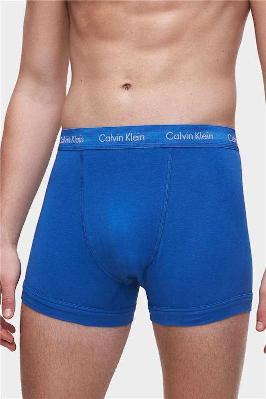 Calvin Klein Underwear - Blauwe/zwarte 3-pack boxershort