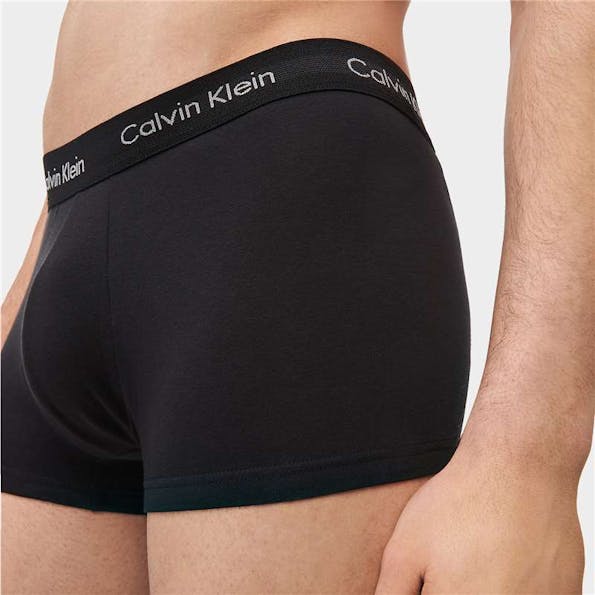 Calvin Klein Underwear - Blauwe/zwarte 3-pack boxershort