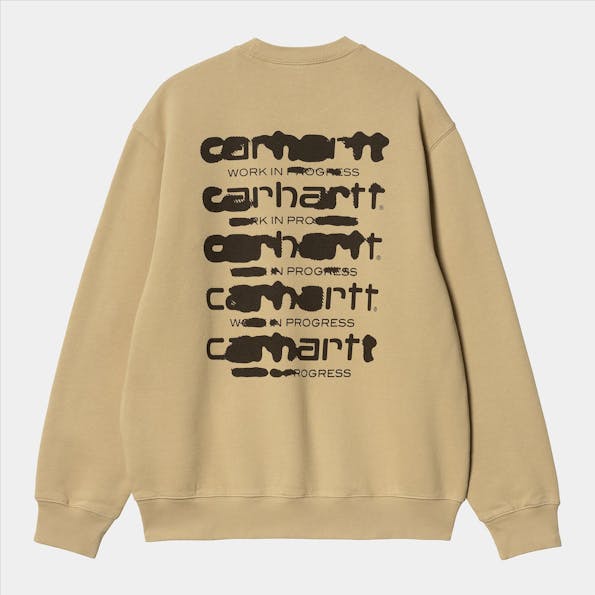 Carhartt WIP - Beige Ink Bleed sweater