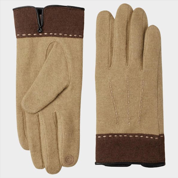 UNMADE - Beige-bruine Andora Handschoenen