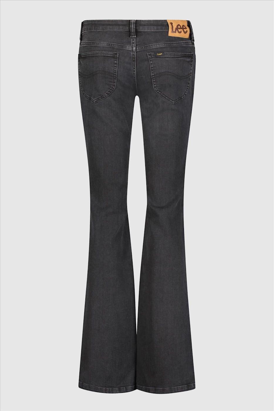 Lee - Donkergrijze Jessica bootcut jeans