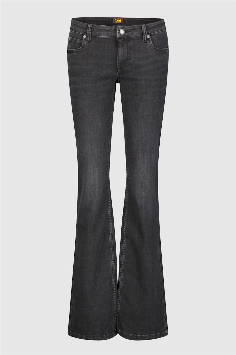 Lee - Donkergrijze Jessica bootcut jeans