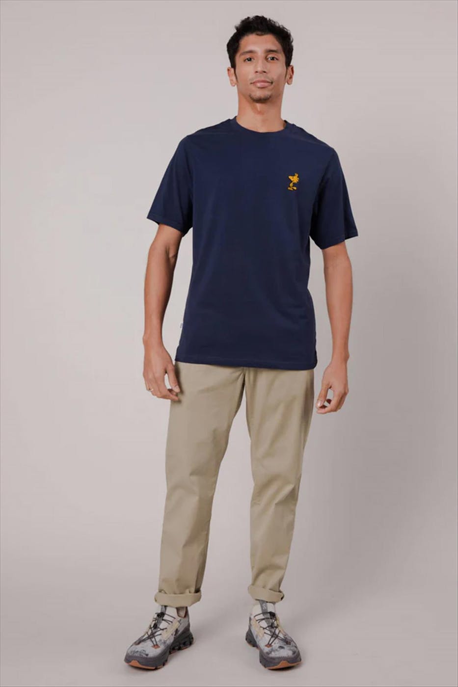 Brava - Donkerblauwe Peanuts Woodstock T-shirt