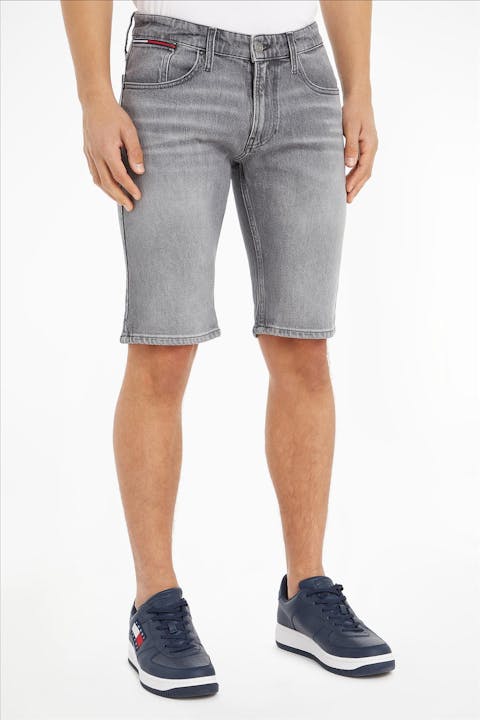 Tommy Jeans - Grijze Ronnie Relaxed jeansshort