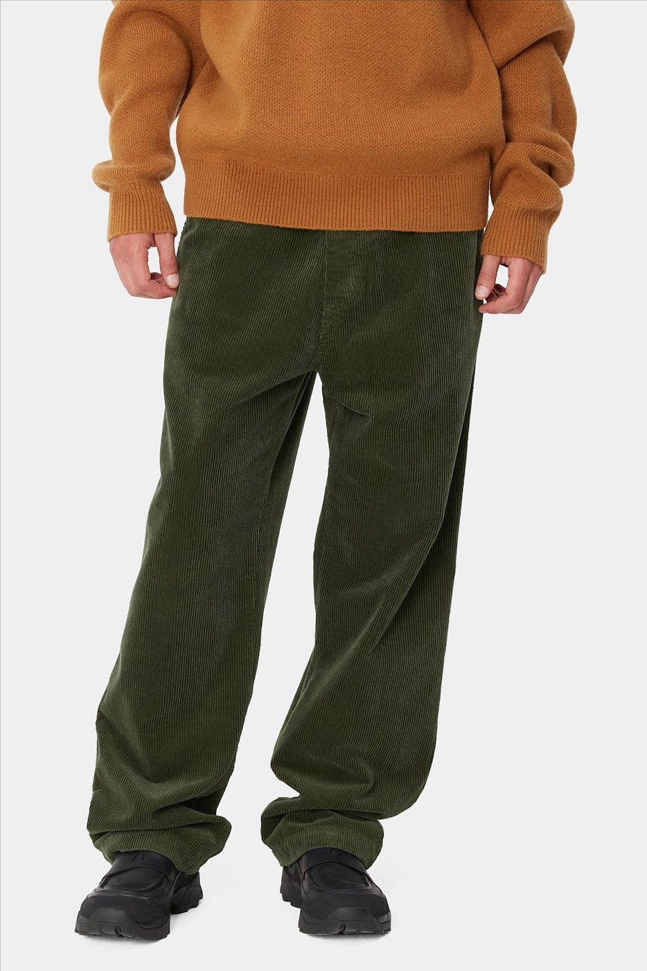 Carhartt WIP - Donkergroene Flyode pant