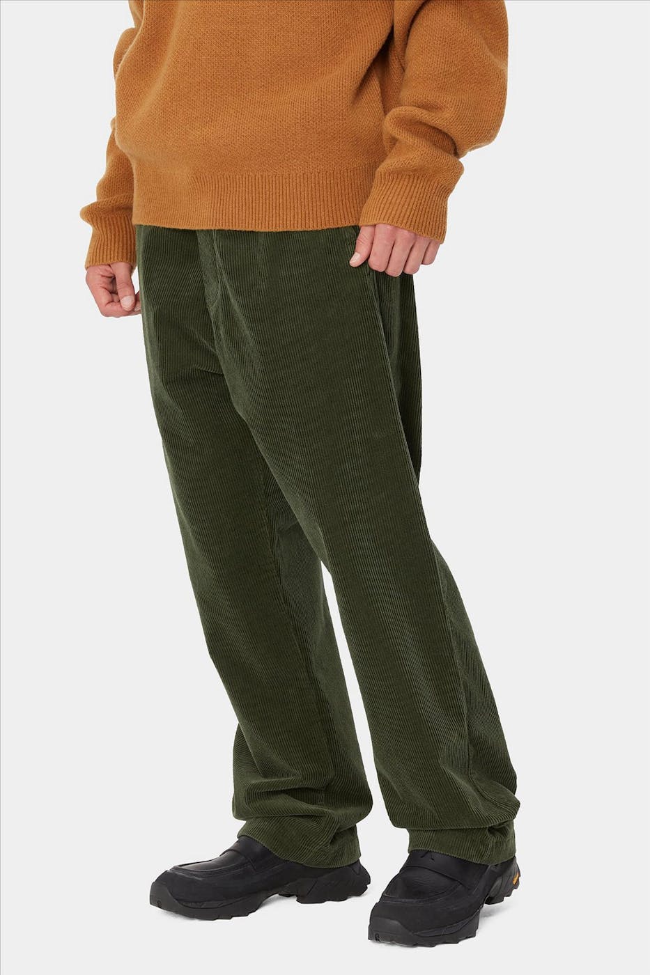 Carhartt WIP - Donkergroene Flyode pant
