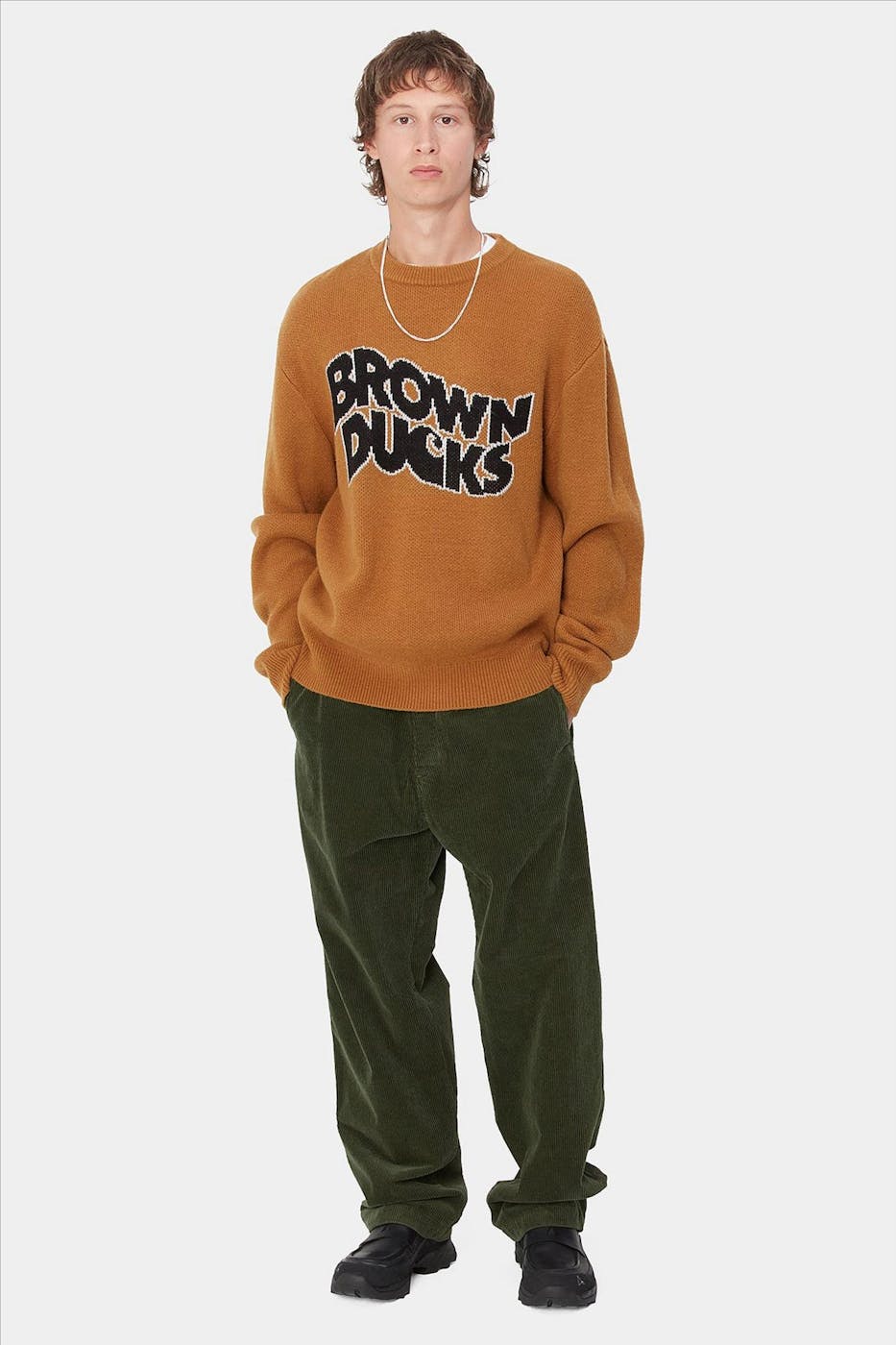 Carhartt WIP - Donkergroene Flyode pant