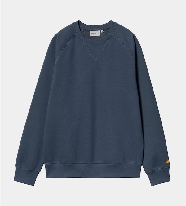 Carhartt WIP - Middenblauwe Chase sweater