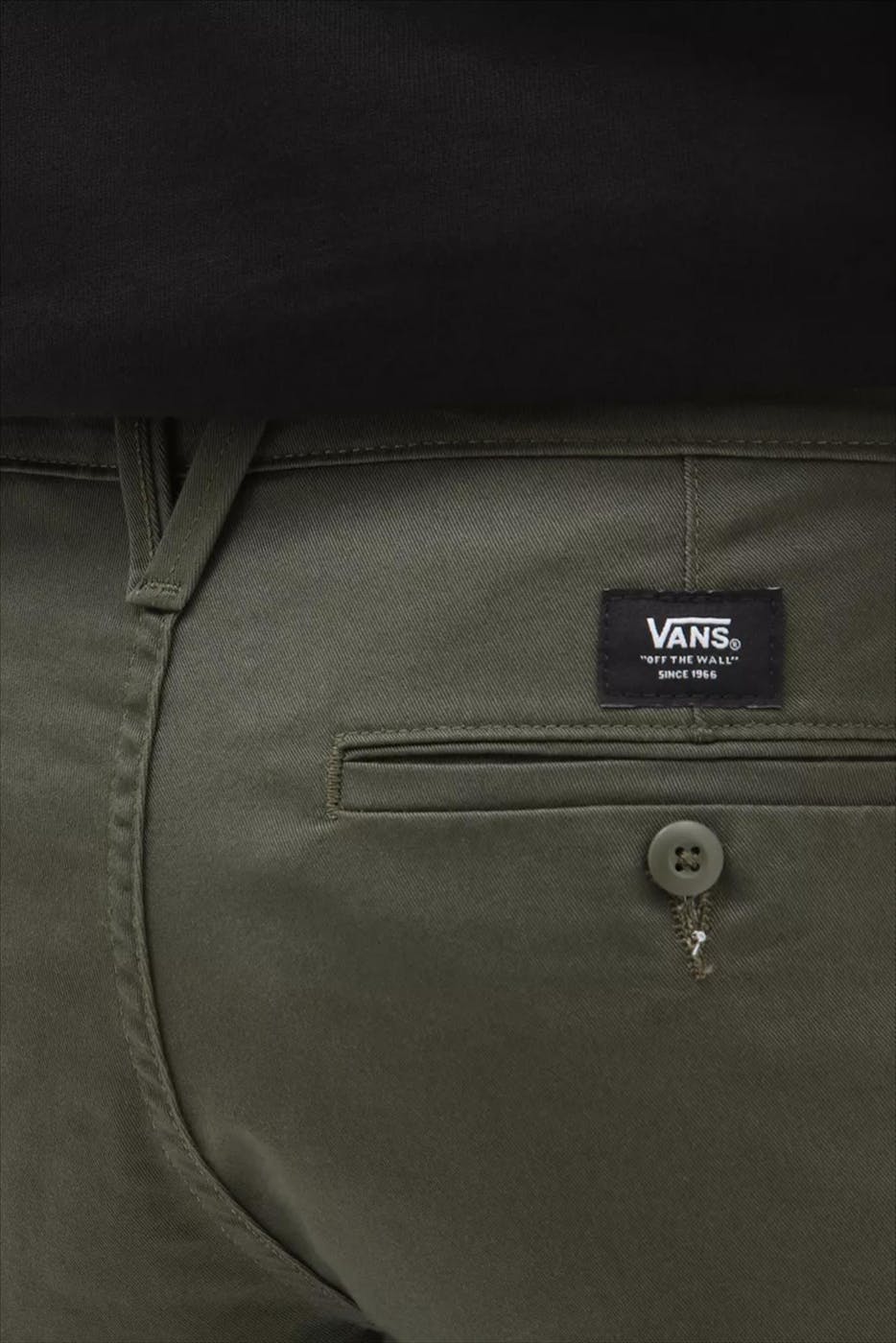 Vans  - Donkergroene Authentic Loose chino