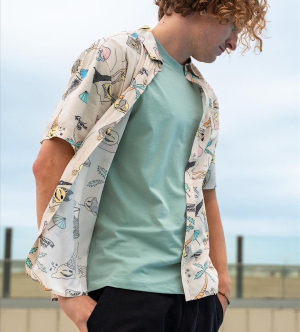 Minimum - Mintgroene Aarhus T-shirt