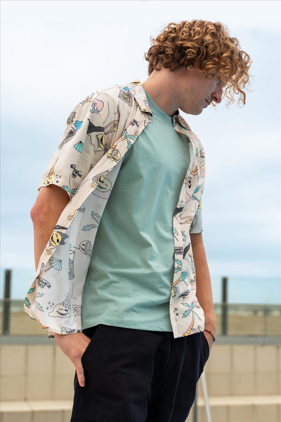 Minimum - Mintgroene Aarhus T-shirt