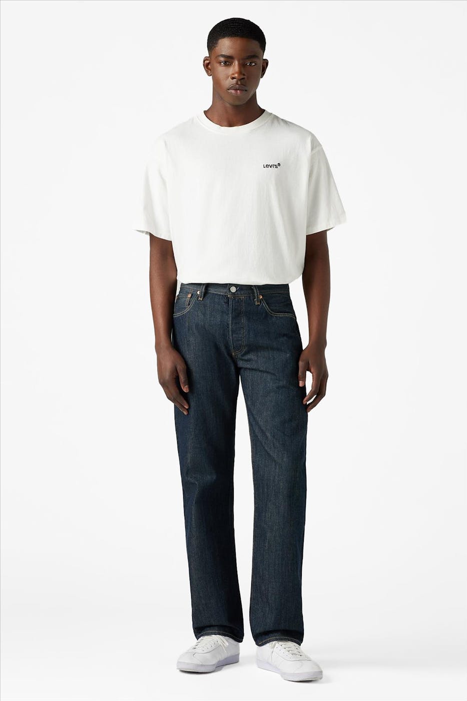 Levi's - LEVIS - 501 - straight fit - indigo denim
