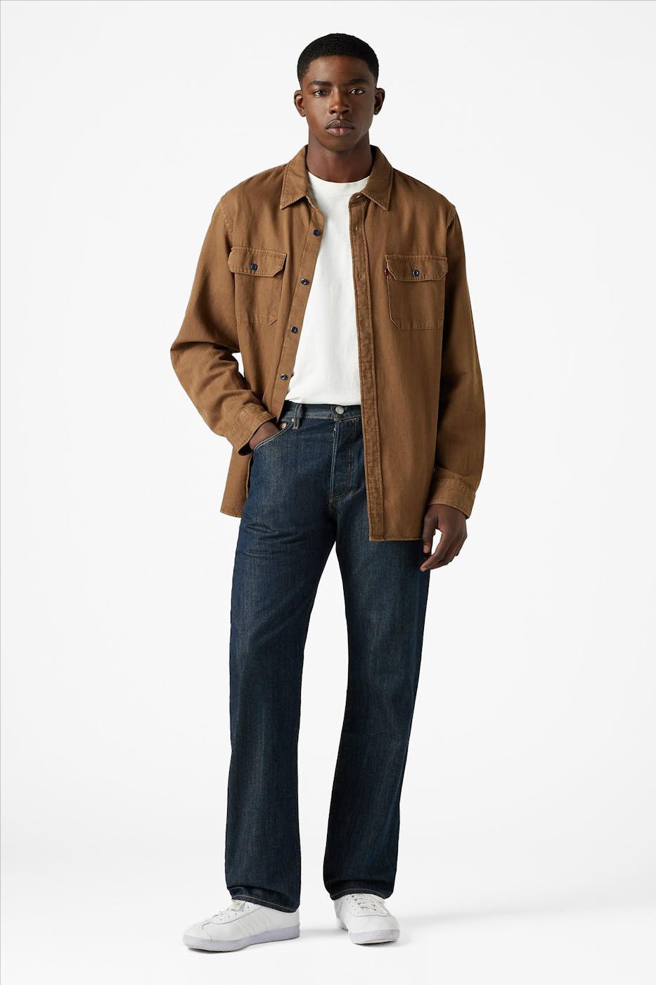 Levi's - LEVIS - 501 - straight fit - indigo denim