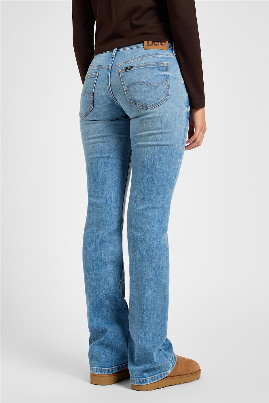 Lee - Lichtblauwe Jessica bootcut jeans