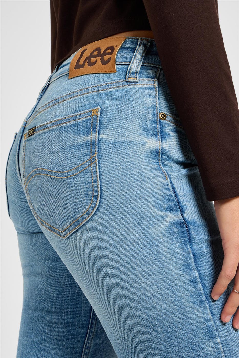 Lee - Lichtblauwe Jessica bootcut jeans