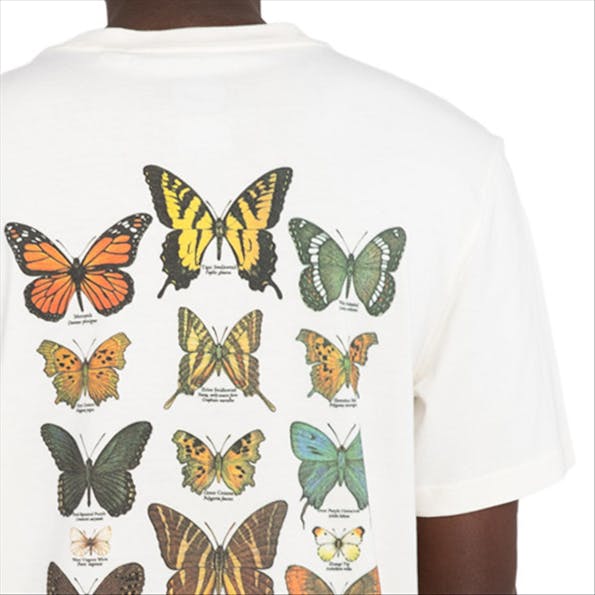 Element - Ecru Butterflies T-shirt