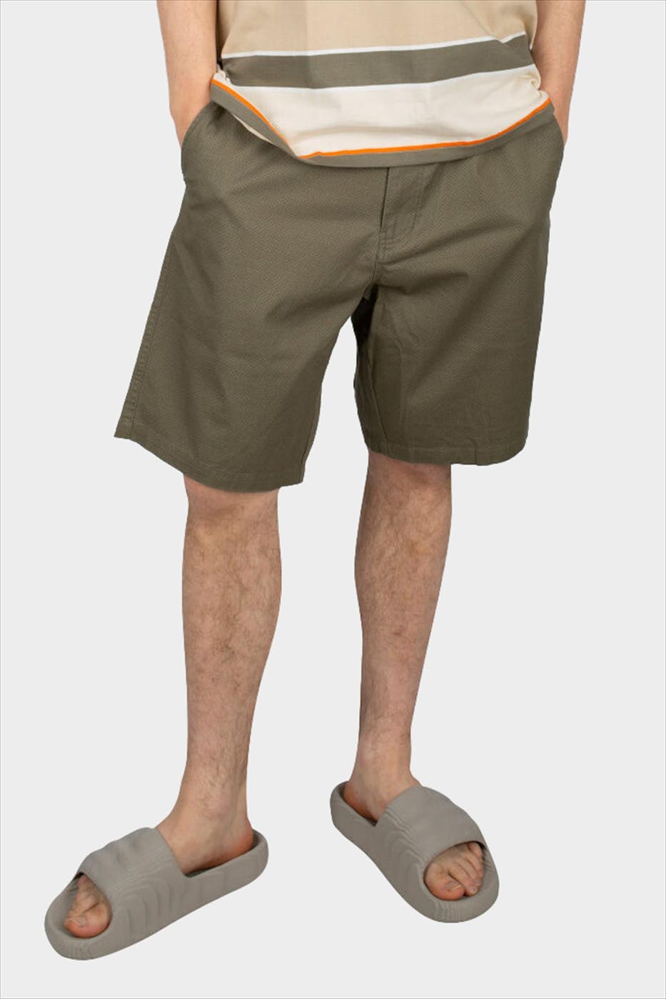 Iriedaily - Olijfgroene Love City short