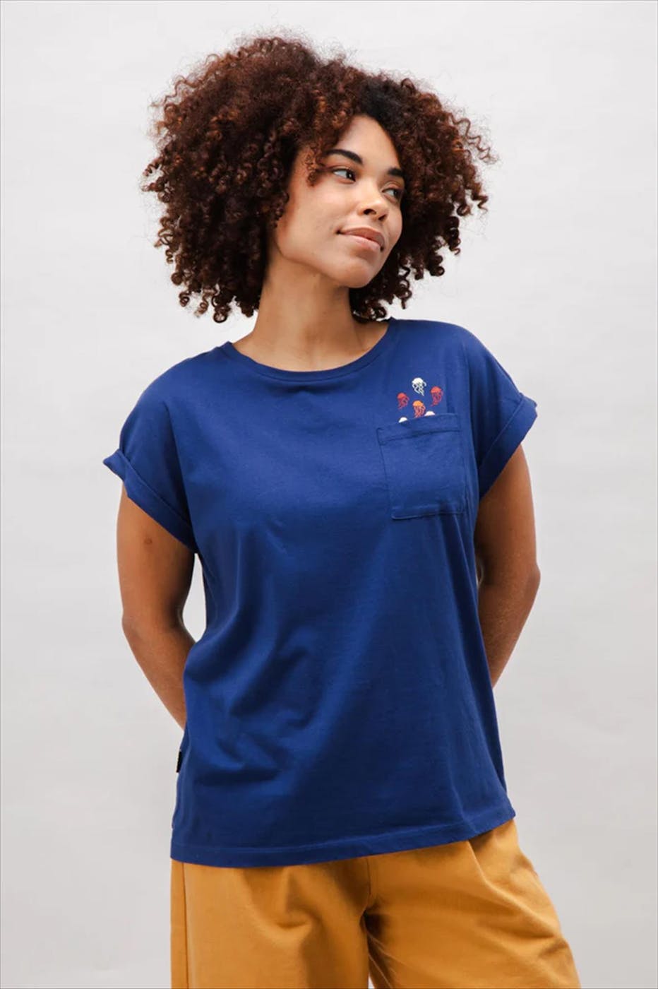 Brava - Donkerblauwe Jellyfish T-shirt