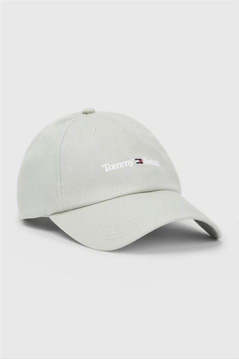 Tommy Jeans - Grijze Sport Logo pet
