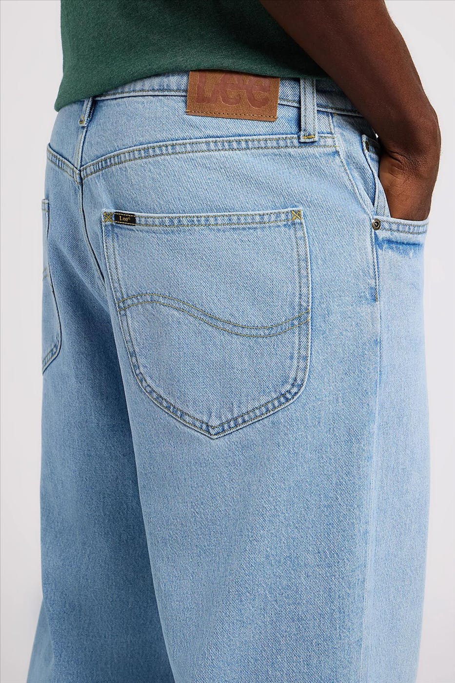 Lee - Middenblauwe Asher jeans