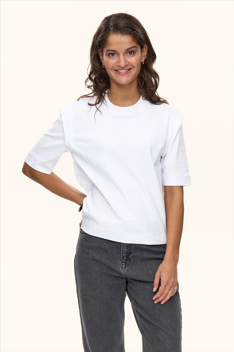 Nümph - Witte Coralee T-shirt