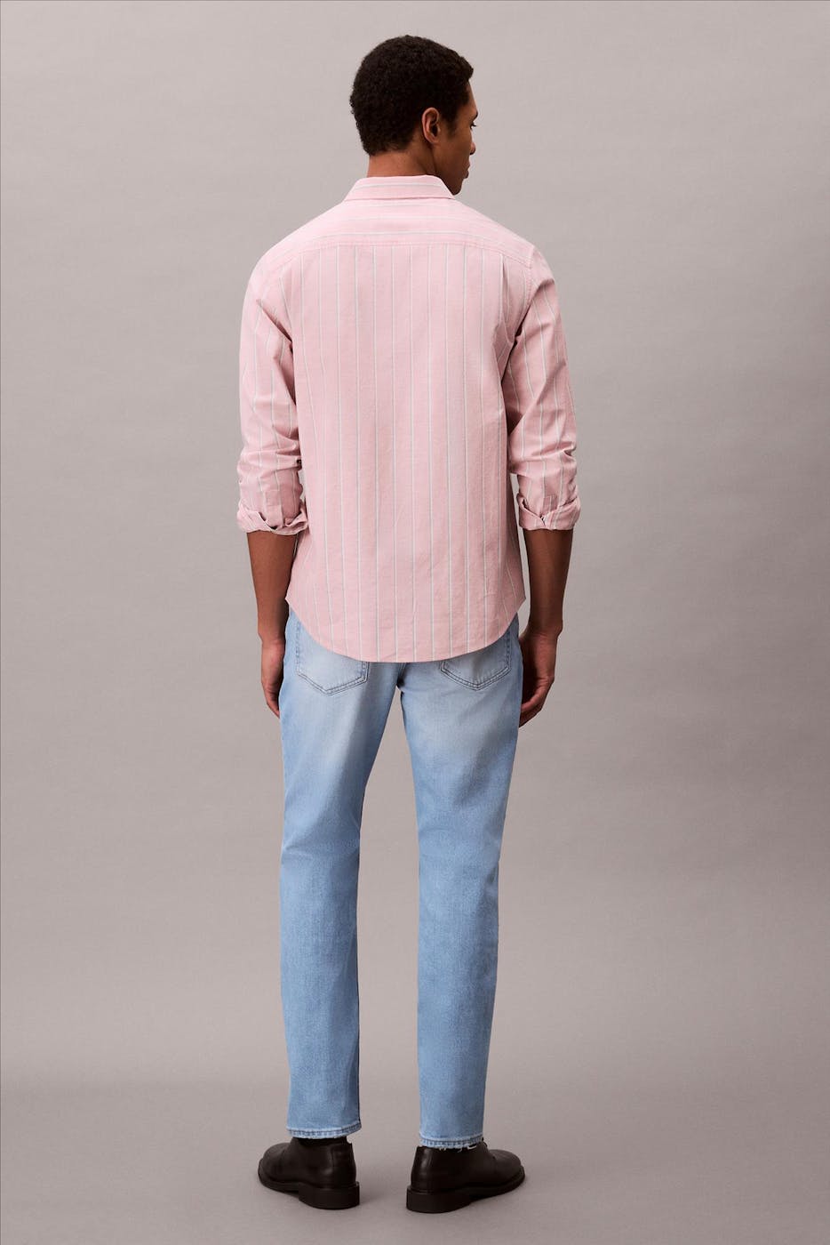 Calvin Klein Jeans - Lichtblauwe Zander slim jeans