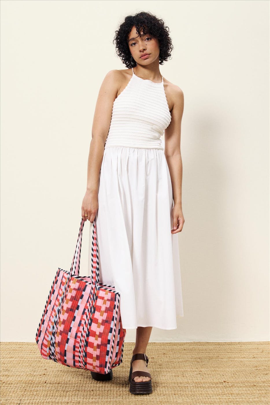 FRNCH - Roze Aise strandtas