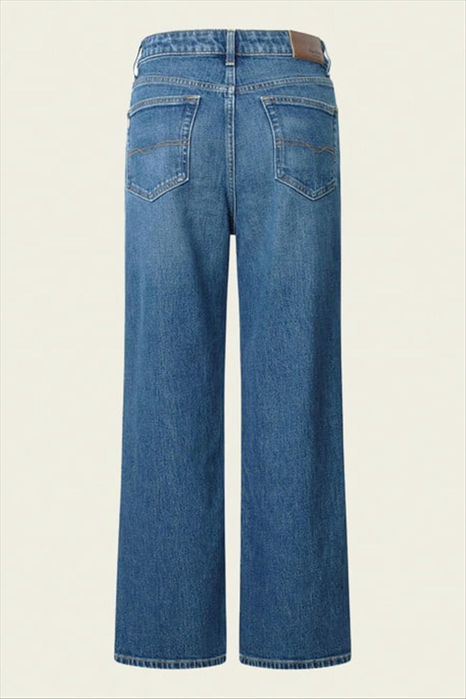 Pepe Jeans London - Donkerblauwe Lexa straight jeans