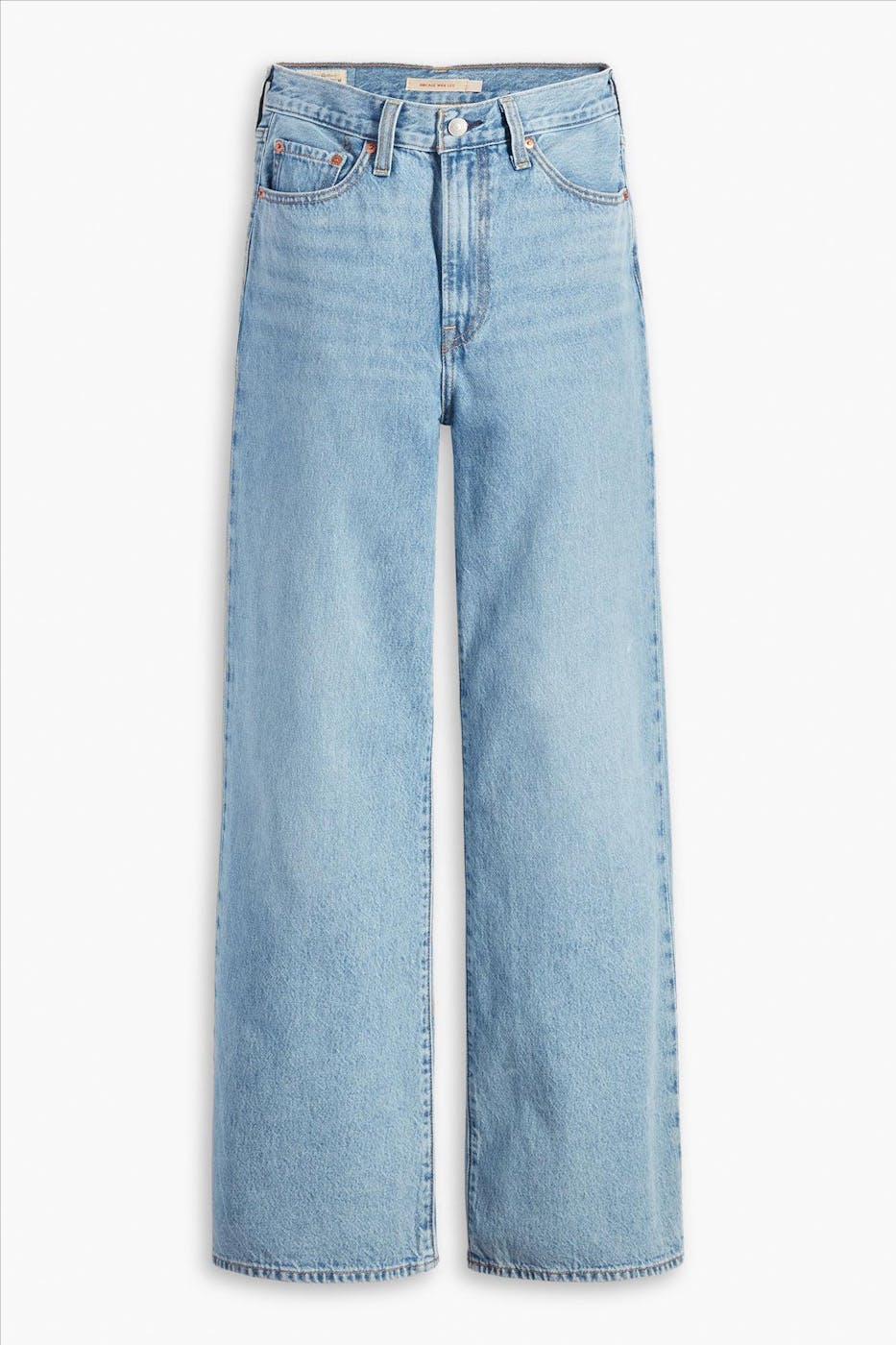 Levi's - Lichtblauwe Ribcage Wide jeans