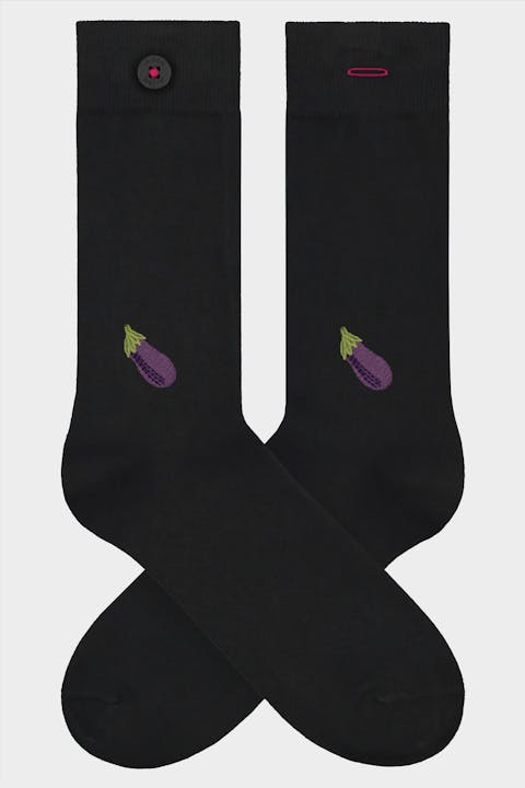A'dam - Zwarte Aart sokken, maat: 36-40