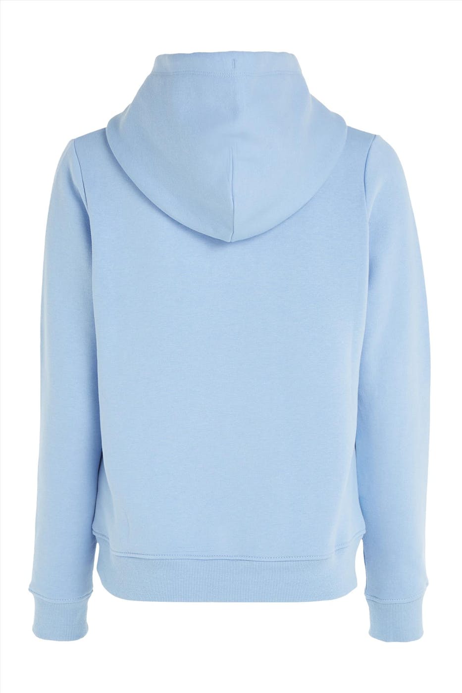 Tommy Jeans - Lichtblauwe Serif Logo hoodie
