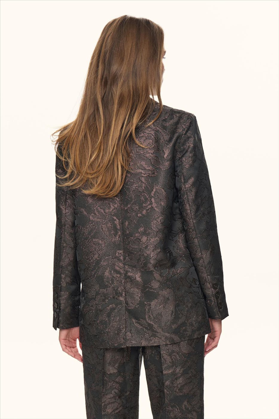 Nümph - Donkerbruine Lika blazer