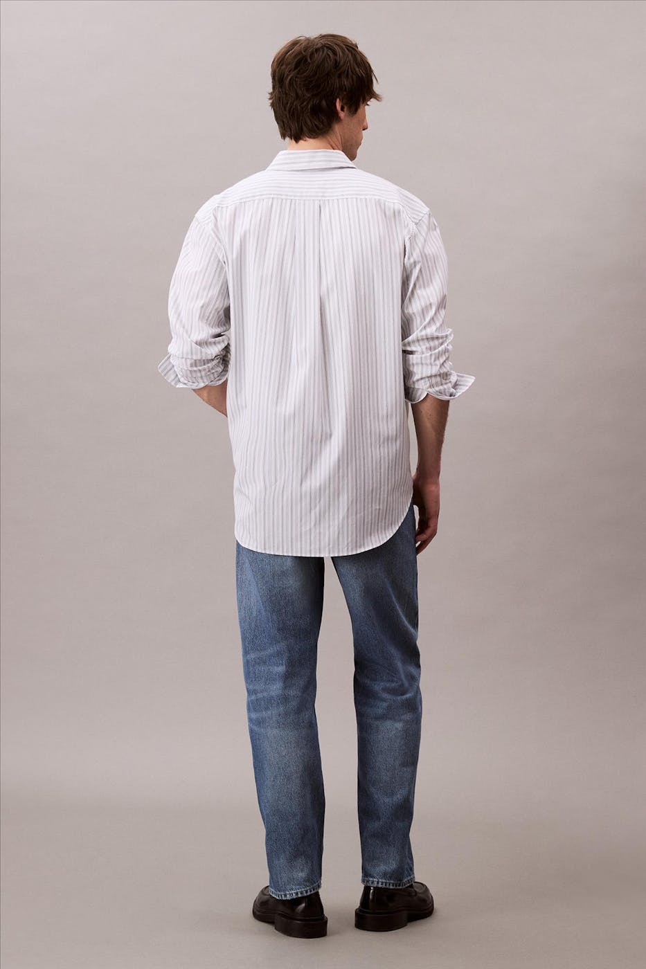 Calvin Klein Jeans - Blauwe Signature 90's straight jeans
