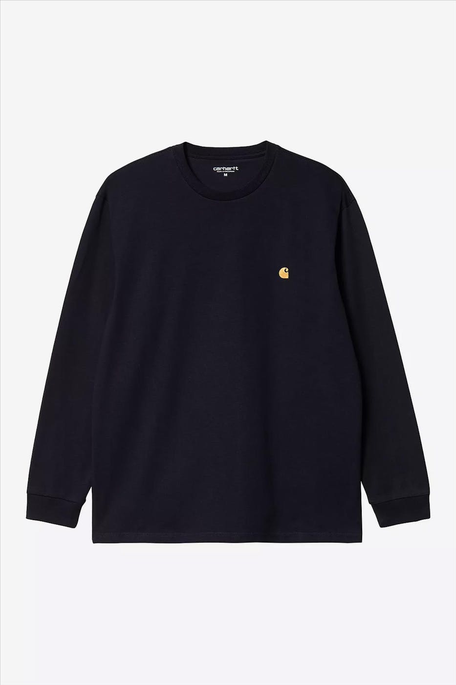 Carhartt WIP - Donkerblauwe Chase longsleeve