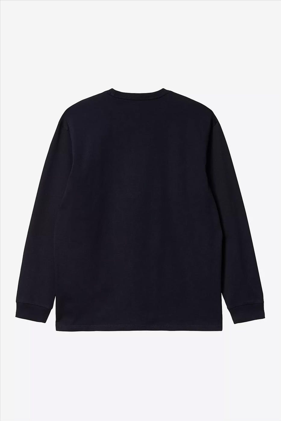 Carhartt WIP - Donkerblauwe Chase longsleeve