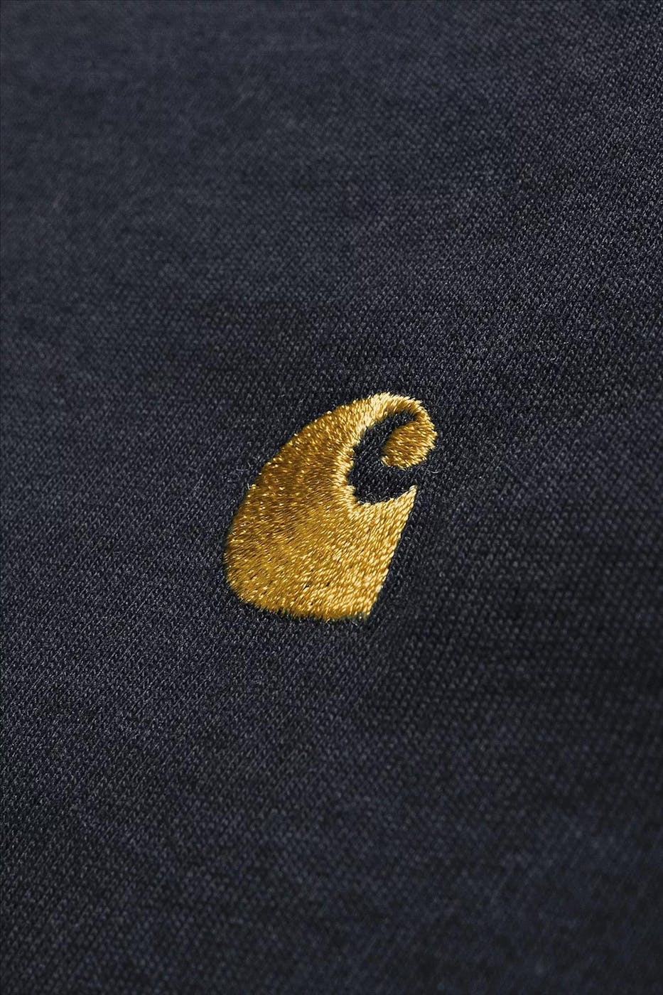 Carhartt WIP - Donkerblauwe Chase longsleeve