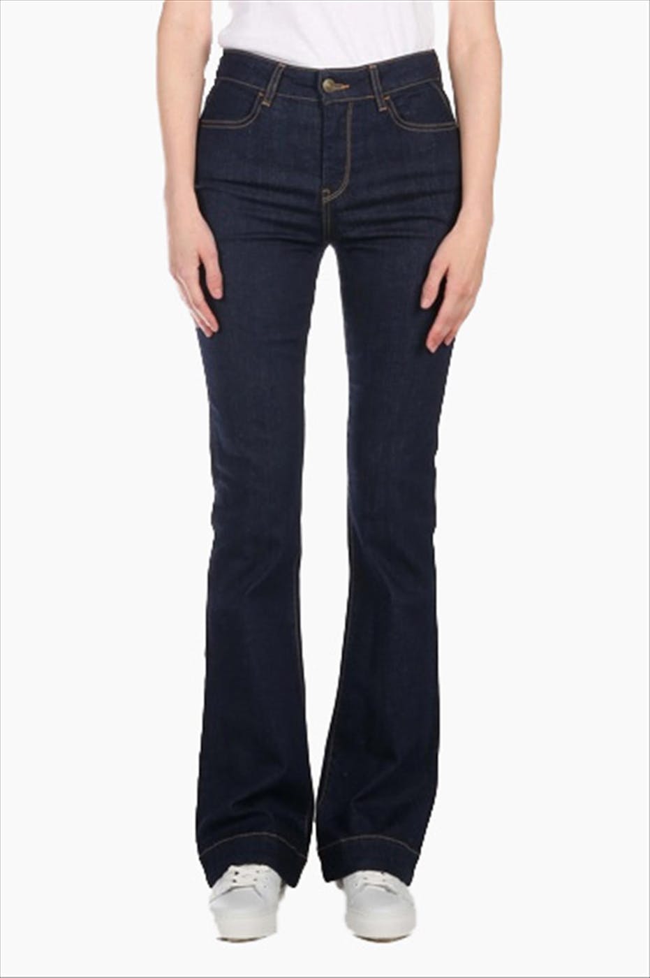 Lee Cooper - Donkerblauwe Kate flare jeans