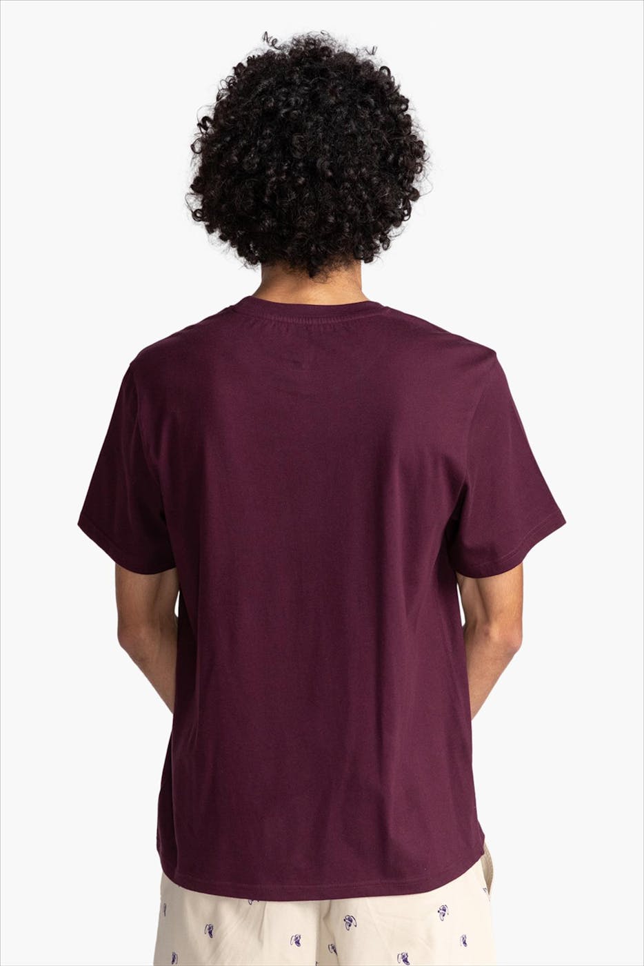 Element - Bordeaux Pocket Label T-shirt